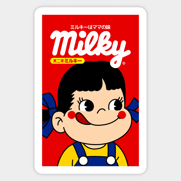 Milky Candy Peko-chan Sticker by Hergyangger